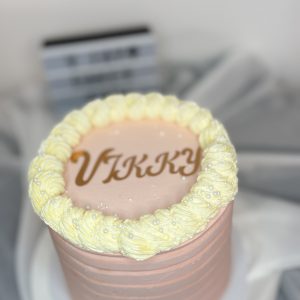 Pink Custom Celebration Cake