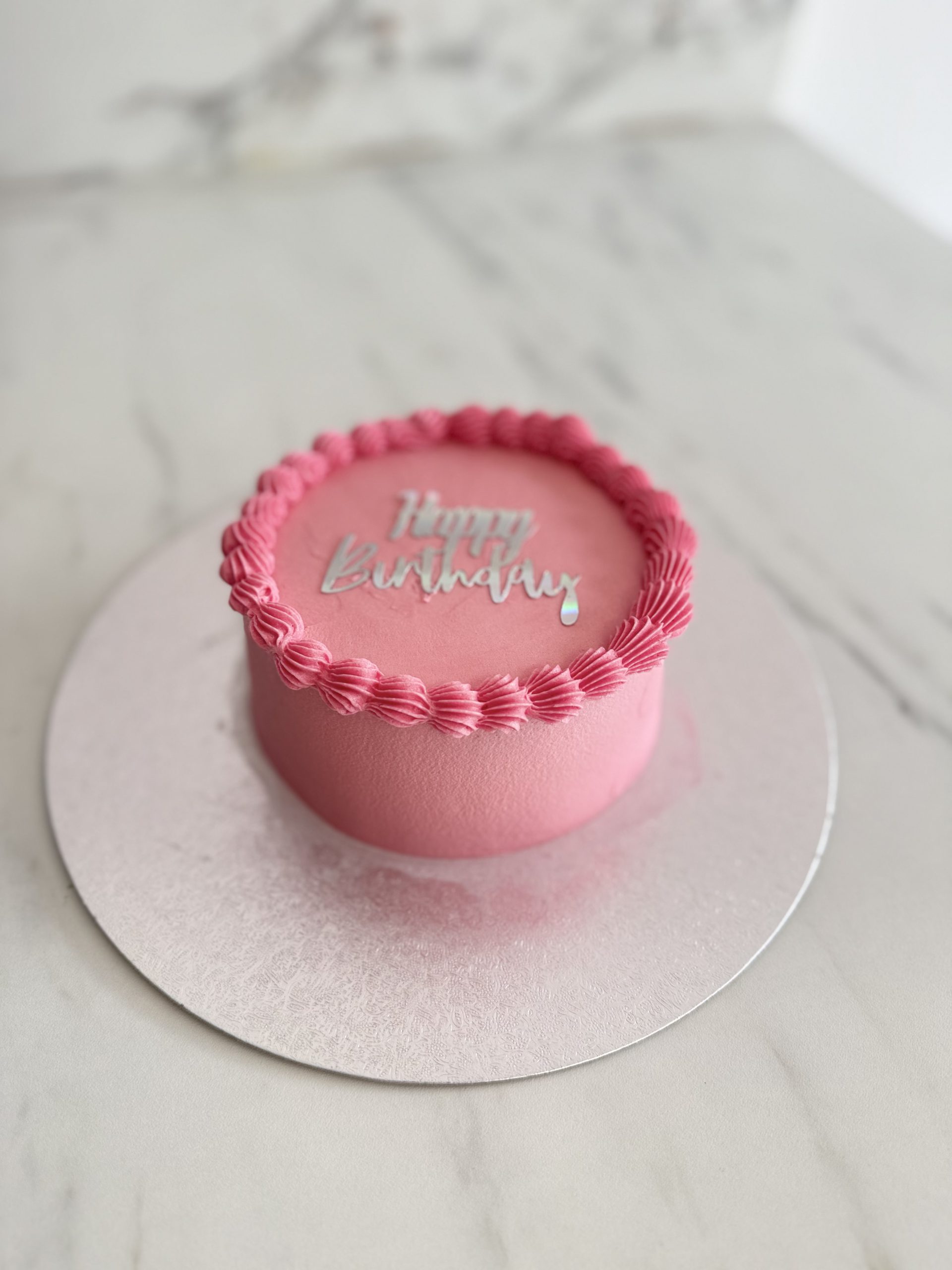 Pinky Birthday Bento cake