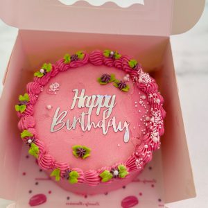 The Pink Petal Bento Cake