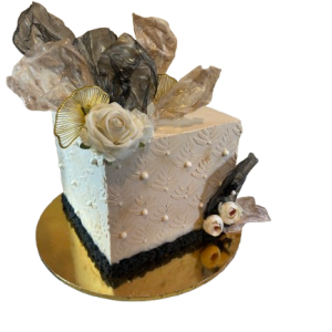 Elegant Ganache Square  Signature Cake