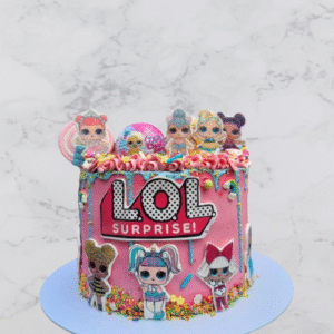 Glamorous L.O.L. Surprise! Doll Birthday Cake