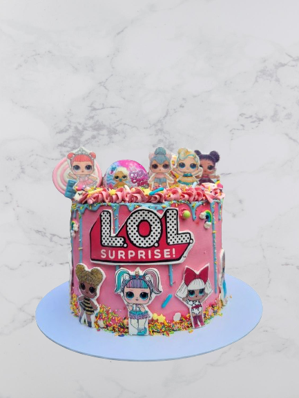 Glamorous L.O.L. Surprise! Doll Birthday Cake