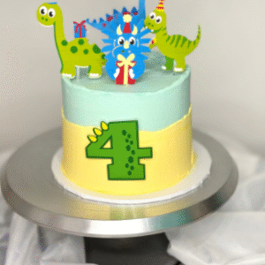 Roar-some Dino Party Personalized Birthday Cake