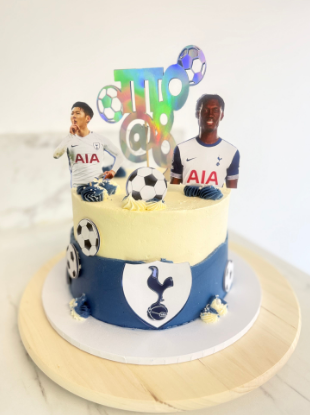 Personalized Football Cake