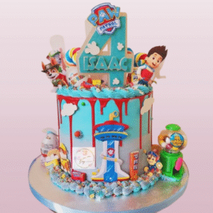 Personalized Paw Patrol Lookout Cake