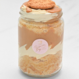 Luxury Biscoff / Lotus Cake Jar