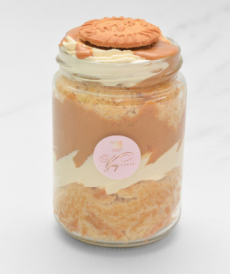 Luxury Biscoff / Lotus Cake Jar