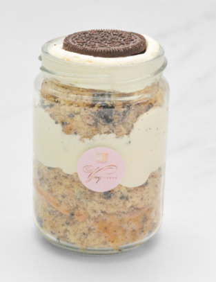 Cookies & Cream (Oreo) Cake Jar