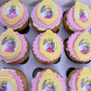 Princess Peach Dream Cupcakes